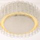 Superb glass tube ceiling light from Murano by Doria, Germany, 1960s.