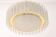 Superb glass tube ceiling light from Murano by Doria, Germany, 1960s.