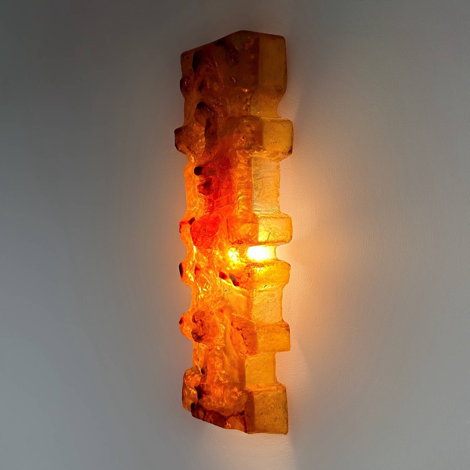 Brutalist wall sculpture by matius, france, 1970s