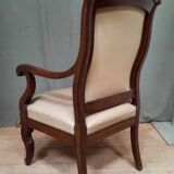Mahogany armchair with butt
