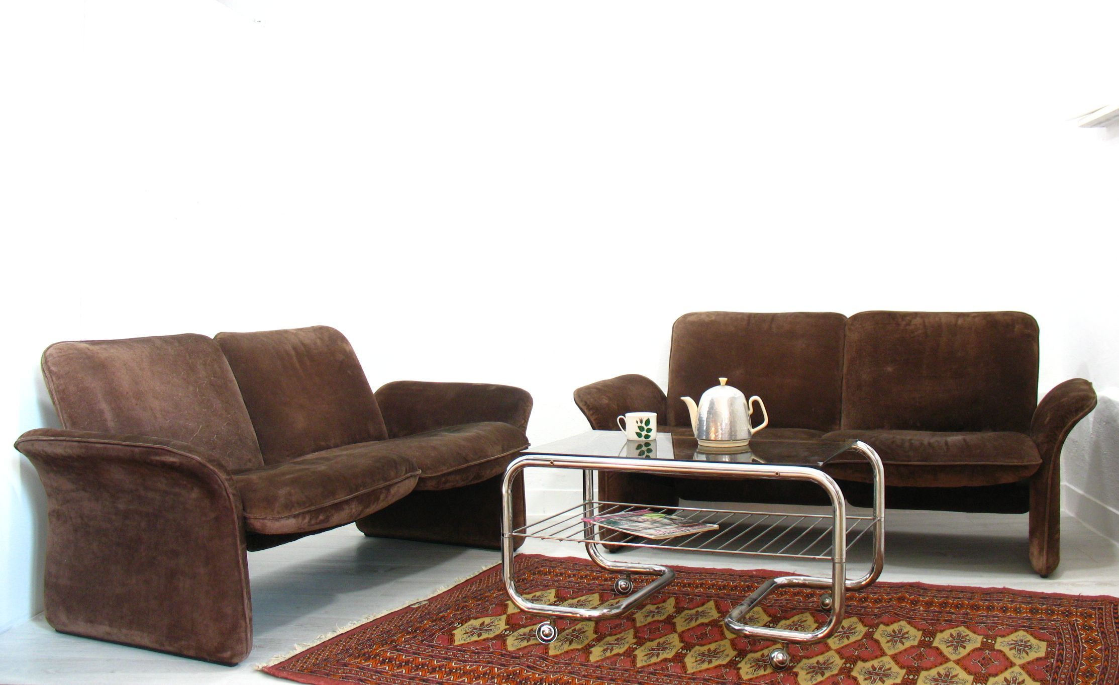 DS50 Sofa Set from de Sede, 1970s, Set of 4