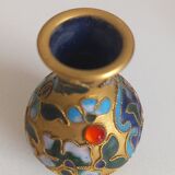 Vases miniatures cloisonnés