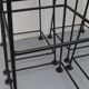 Ensemble de 4 tabourets de barre Wire années 1960