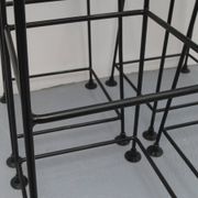 Ensemble de 4 tabourets de barre Wire années 1960