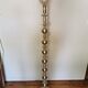 Vintage oriental-style brass lamppost