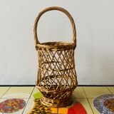 Vintage wicker basket