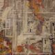 Andrea Spinelli, Italian Abstract Urban Expressionist, 20th Century, Acrylic & Canvas