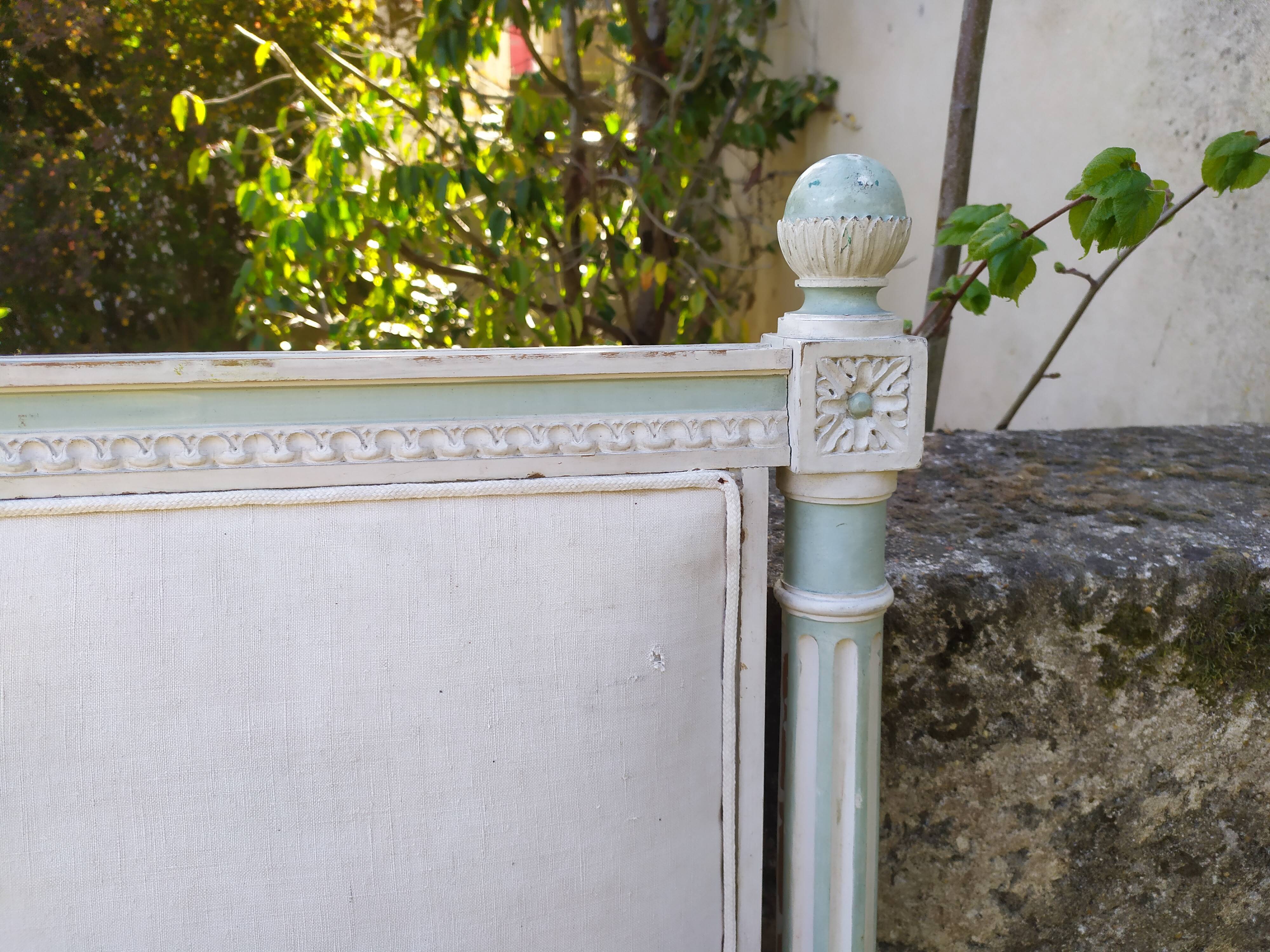 Louis XVI-style headboard