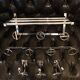 Jean ROYERE set of paddle coat racks and hooks