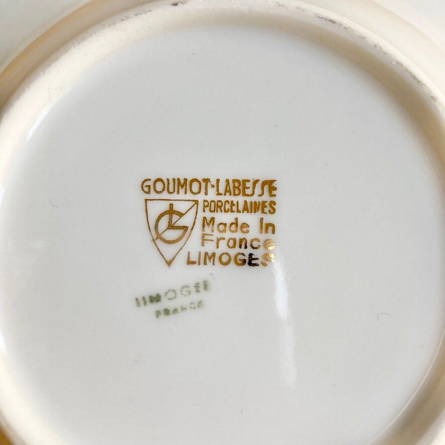 Baby plate Limoges Vintage