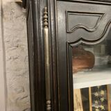 Old library in oak 19th