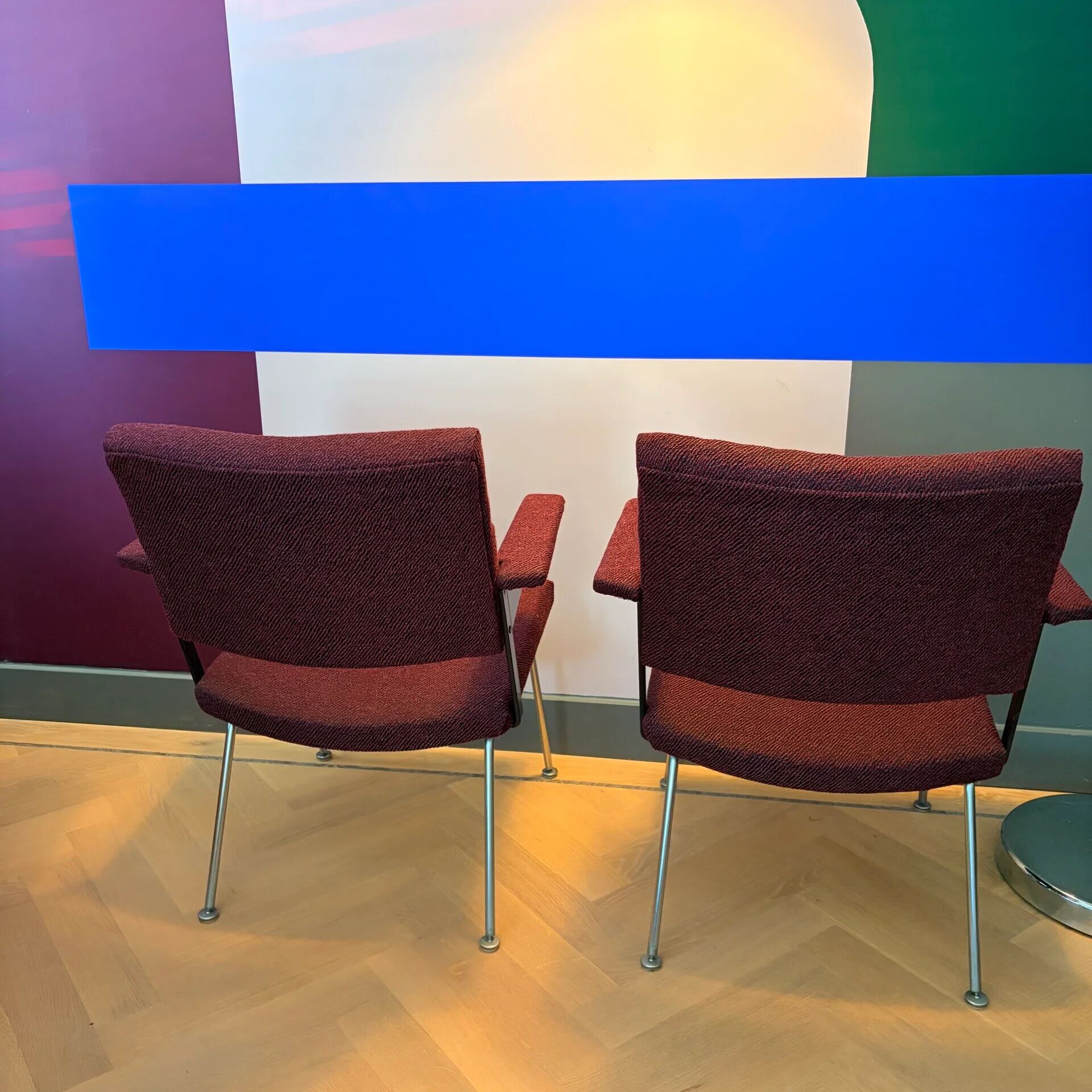 Ensemble de chaises Gispen Cordemeyer, modèle 1264