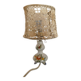Moustier porcelain lamp