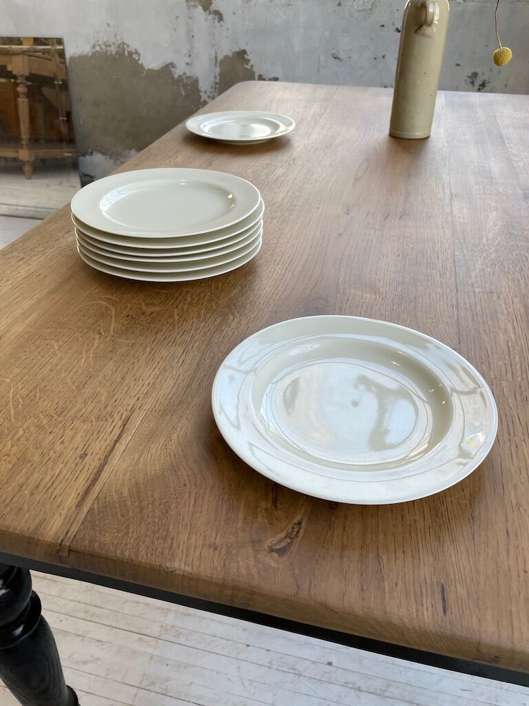 Farm bistro table in oak