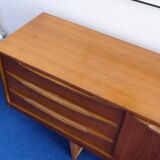 Teak sideboard of the 60s U-shaped base