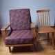 Pair of armchairs 1960 Solid oak - Scandinavian style