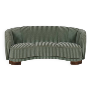 Canapé banane Art Déco