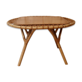 Rattan coffee table