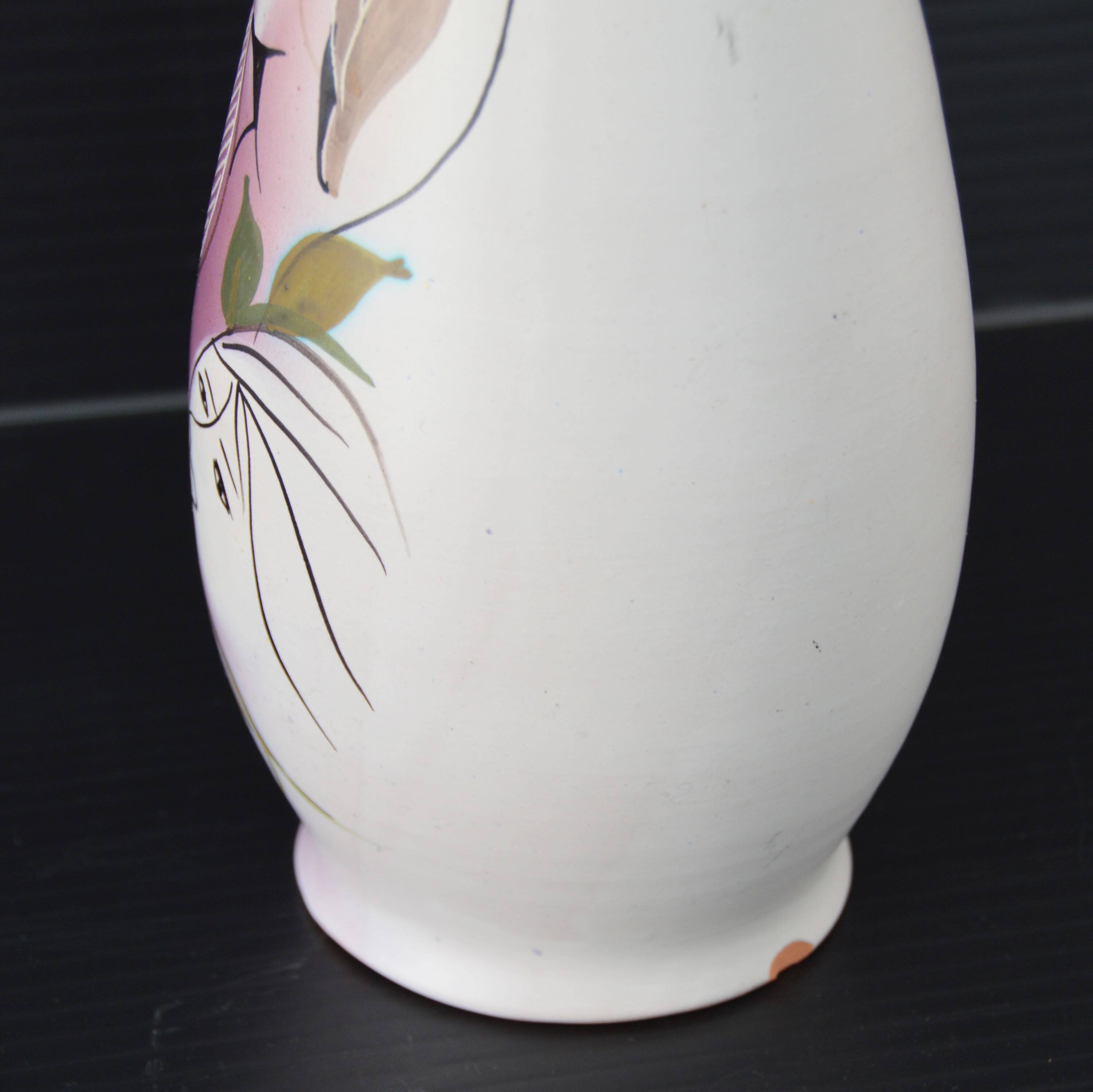 Ceramic vase by Cianciolo Noma, signed 1960