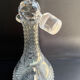 Carafe - art deco - blown and cut crystal