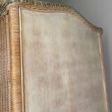 Armoire penderie en rotin