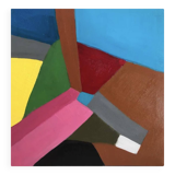 Tableau Abstrait Huile au Couteau