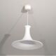Danish glass "Mandarin" pendant lamp by Michael Bang for Holmgard