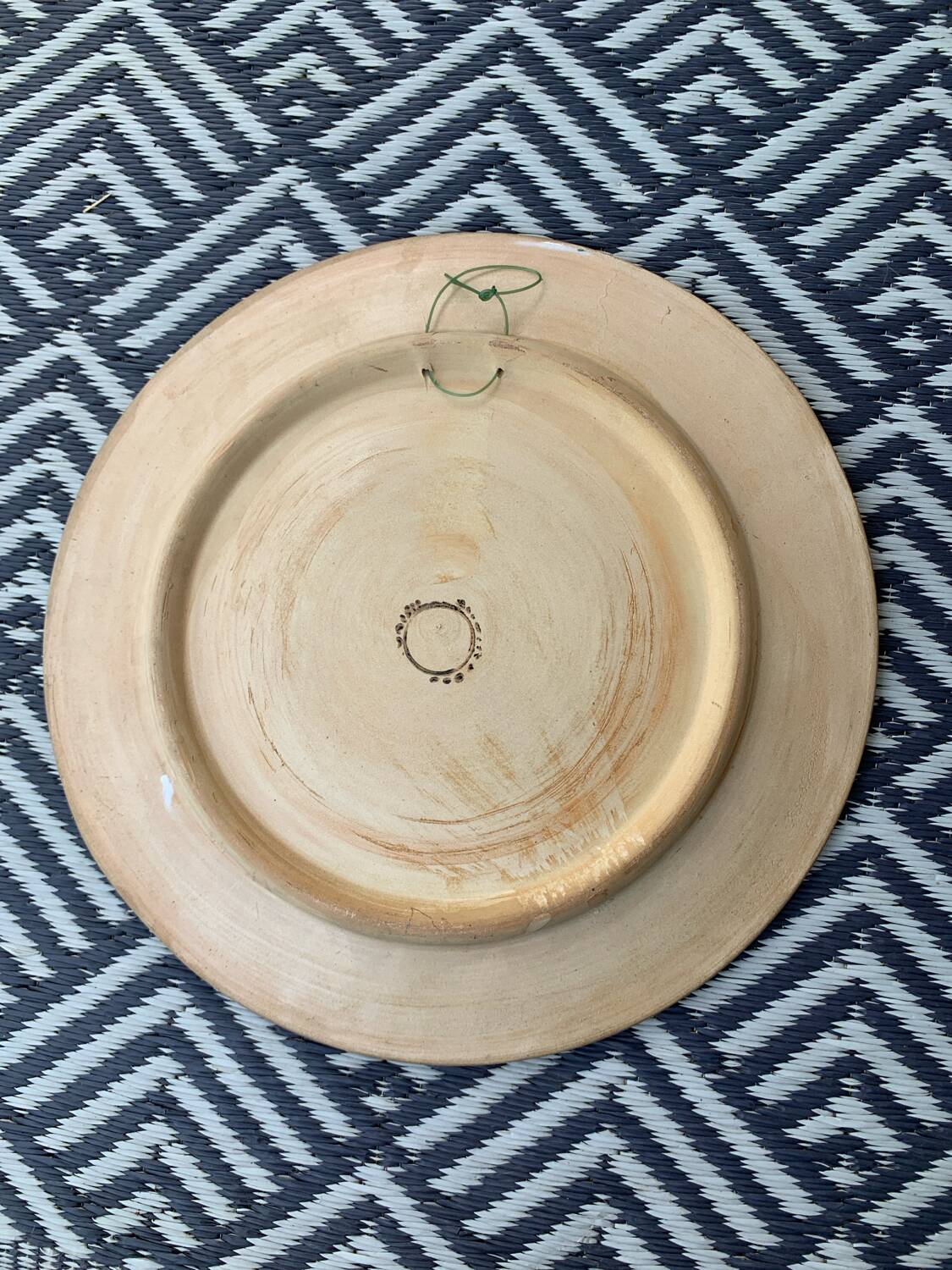 Grande assiette decorative