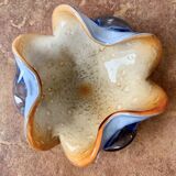 Vintage Blue Glass Bowl