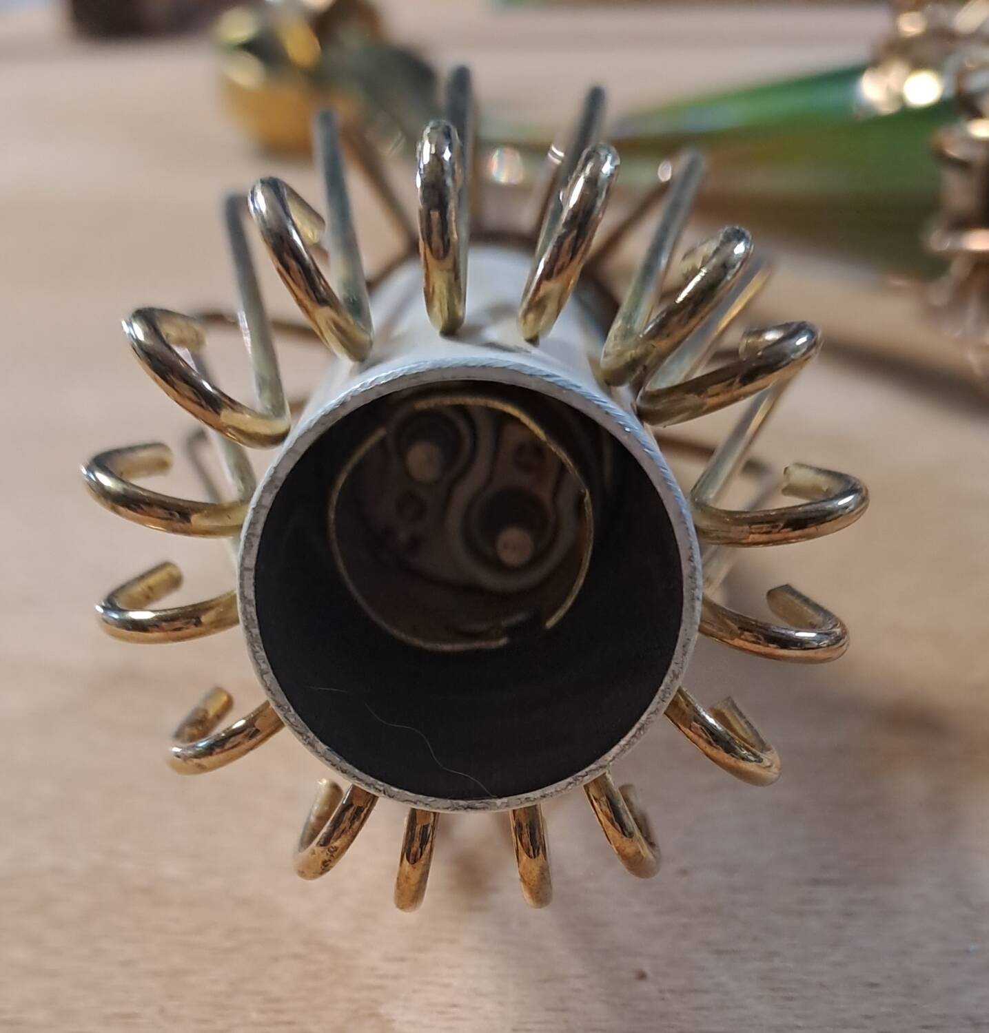 Art Deco wall light duo