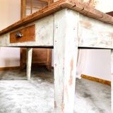 Weathered farm table