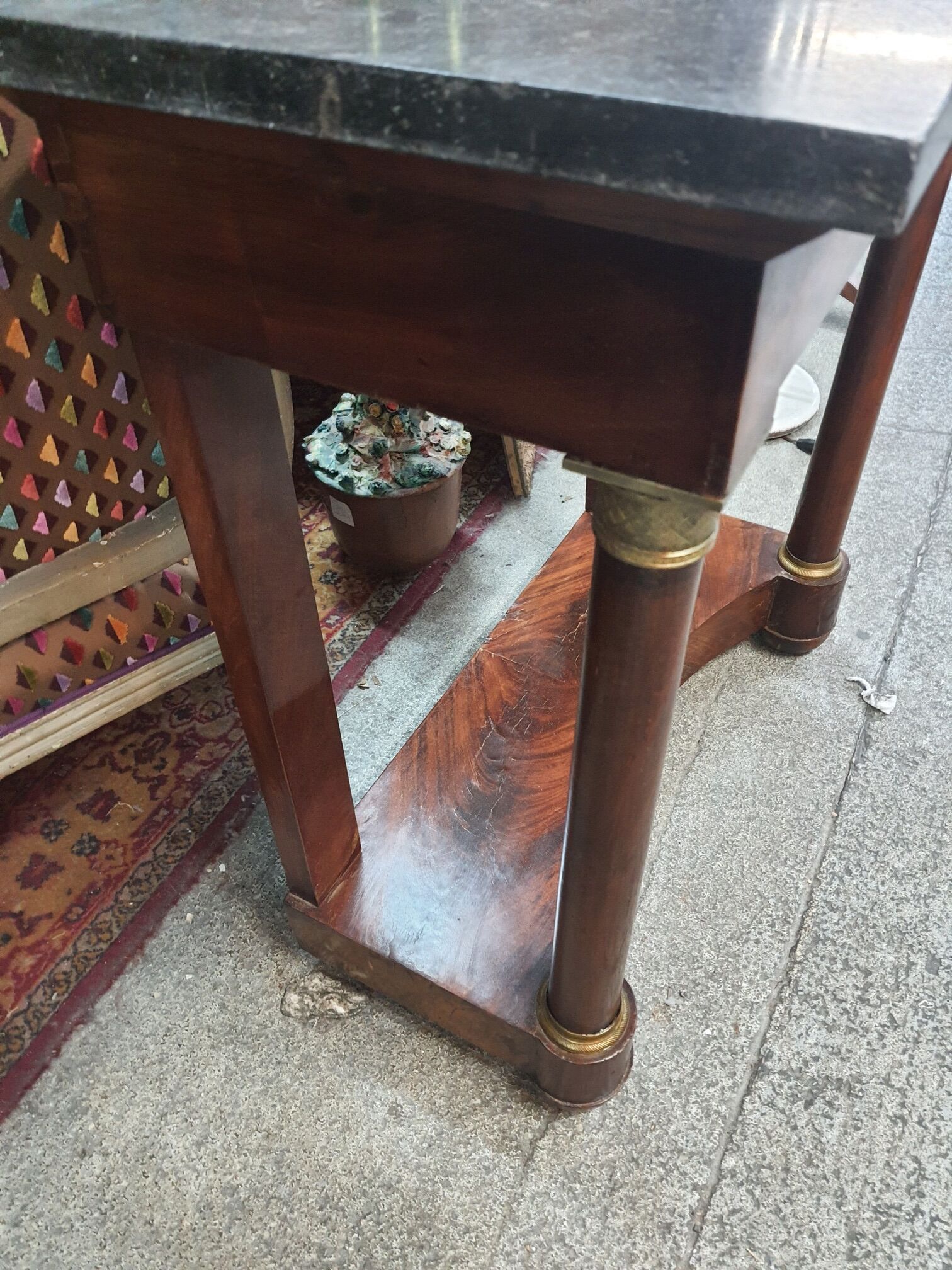 Empire period console