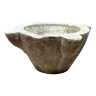 Apothecary mortar in marble stone seventeenth century