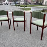 Scandinavian chair series armchair ottoman chair in rosewood