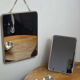 Silver-plated barber mirrors