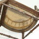 Traditional canning corner chair