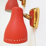 Pair of Lunel wall lights 1960