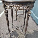 Pair of pedestal tables