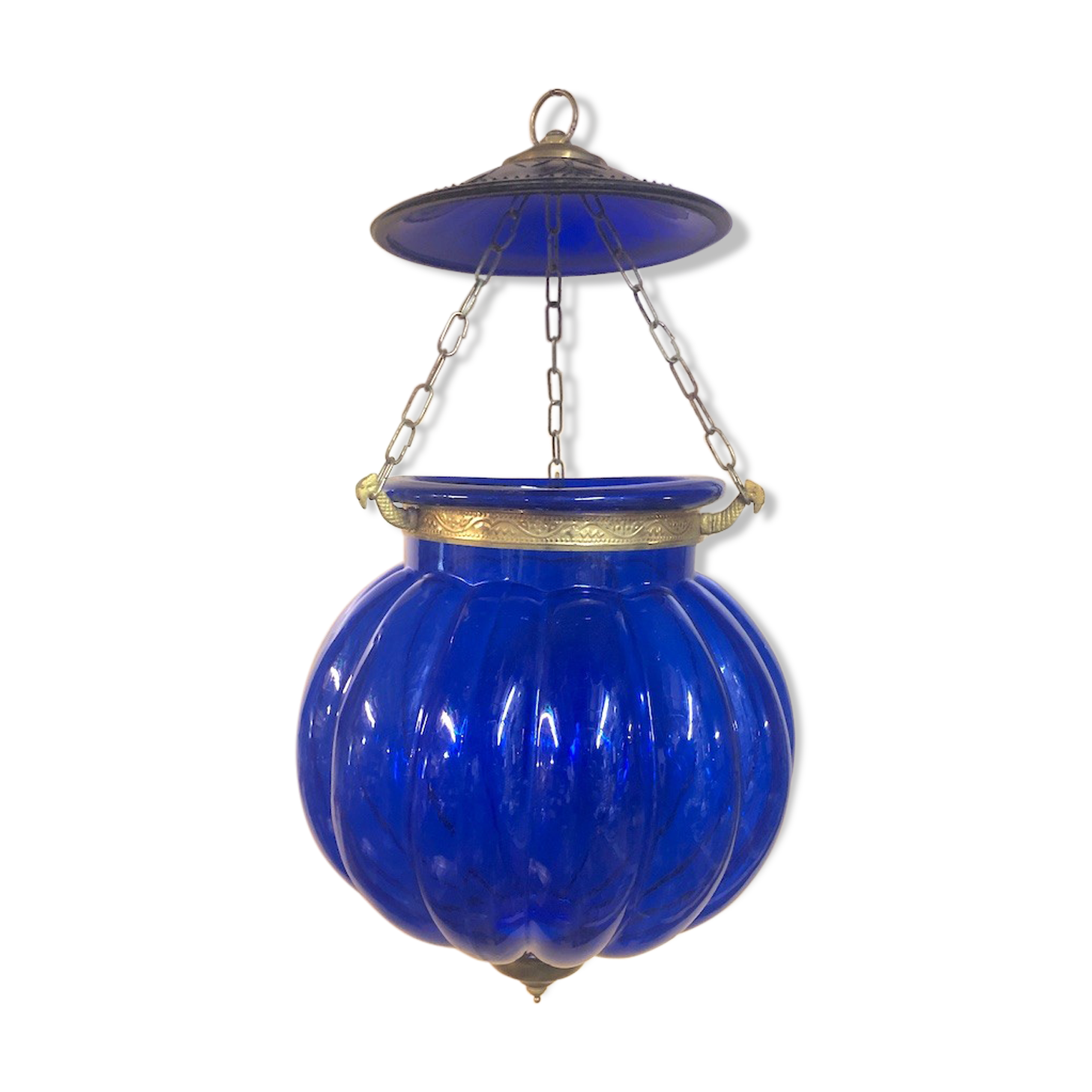 Lampe citrouille Indienne