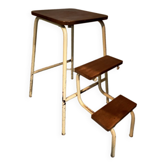 Tabouret escabeau vintage