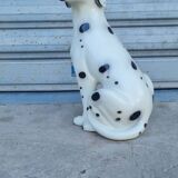 Dalmatian dog in earthenware from the 70s