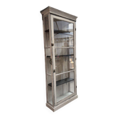 Patinated showcase from the 19th century.