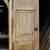 Important 19th Century Haussmann Walnut Door