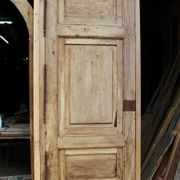 Porte Haussmannienne en noyer, XIXème