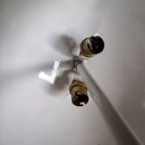 Vintage mushroom dome metal table lamp