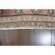 1970s Vintage Persian Handmade Wool Cotton Orange Area Rug 285x381