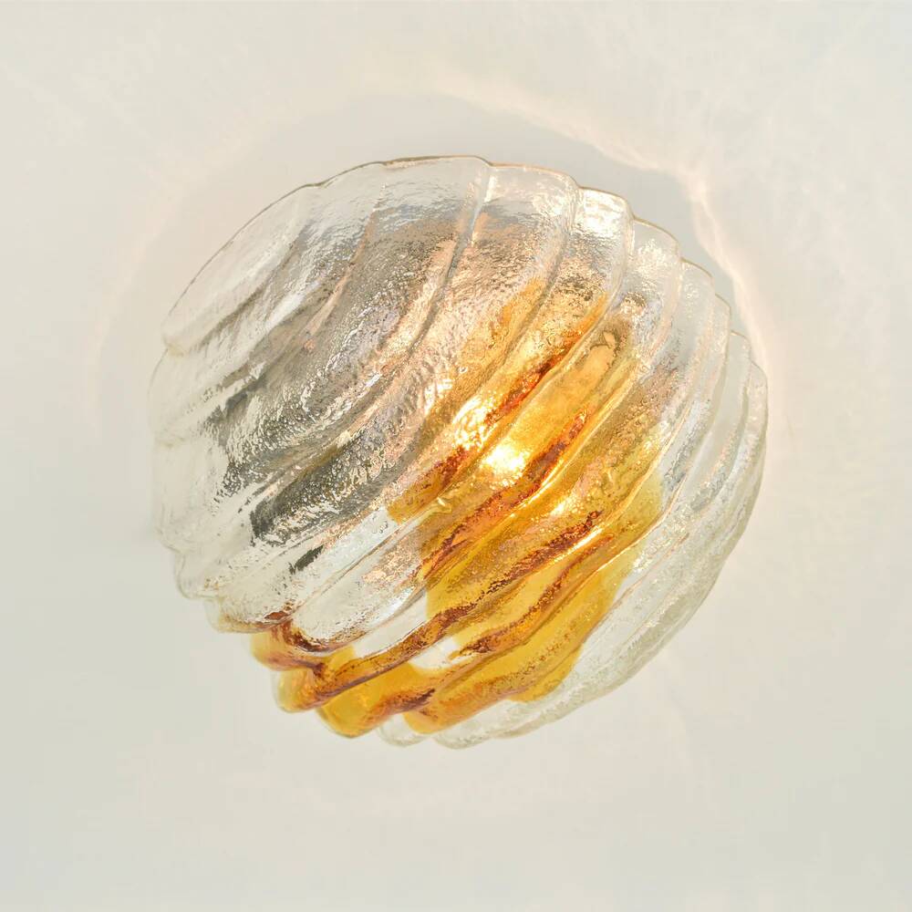 Mazzega Murano ceiling light from the 1960s