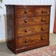 Commode anglaise Victorienne XIXème en acajou