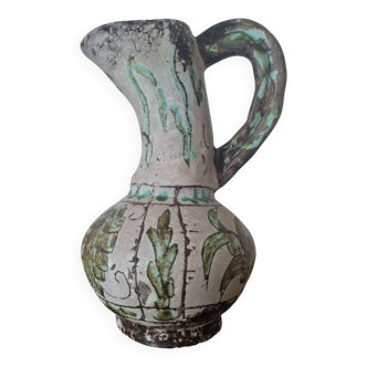 Jerome Massier Vallauris vase vintage, pichet céramique ancien