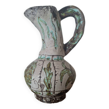 Jerome Massier Vallauris vase vintage, pichet céramique ancien